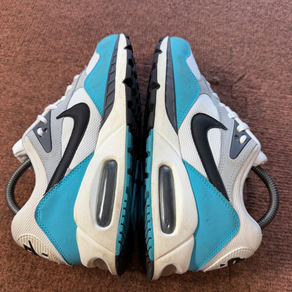 Nike Women's Air Max Sneakers in White, Teal & Black - Picture 7 of 12